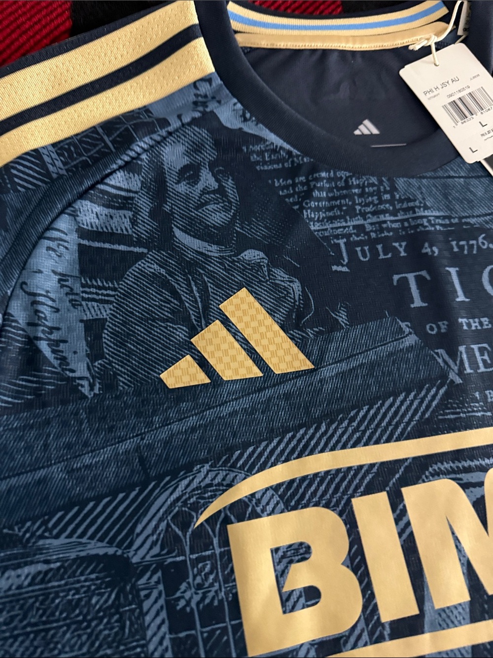 Philadelphia Union 2026-27 NEW MLS Adidas Home Player Edition Jersey - Picture 4 of 11